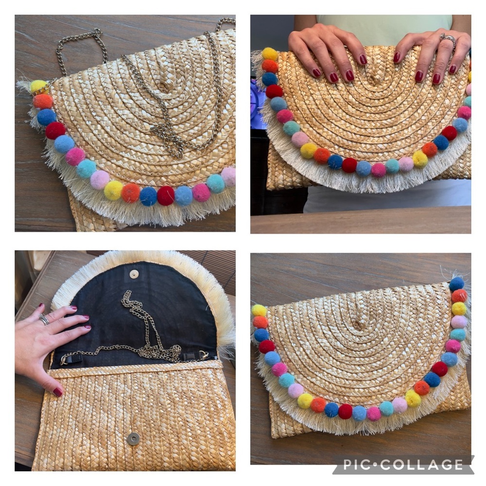 Shiraleah Woven Clutch